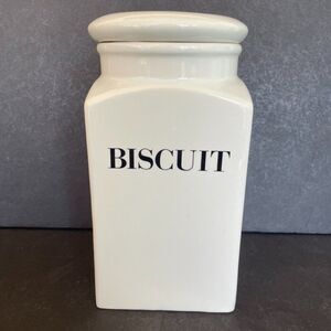 Vintage "Biscuit" Jar Canister Habitat UK Designed by Terence Conran MINT
